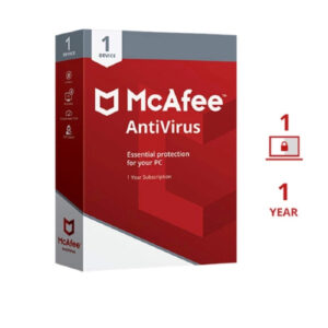 McAfee Antivirus 1 PC, 1 Year